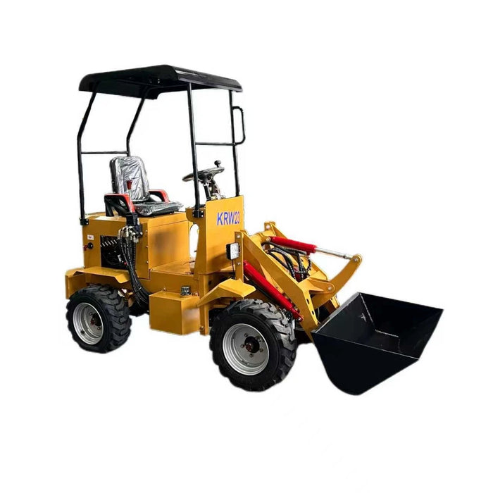 AGT Mini Skid Compact Track Loader Wheeled 24HP RATO Gasoline Engine USA Stock-KRW23
