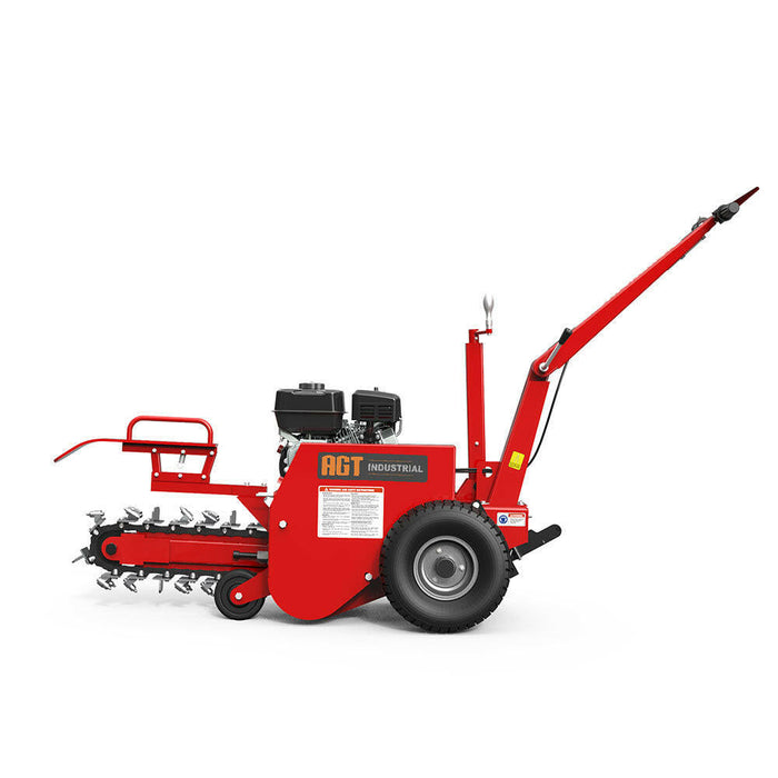 6.5hp Gasoline Walk Behind Trencher | AGT-TCR650