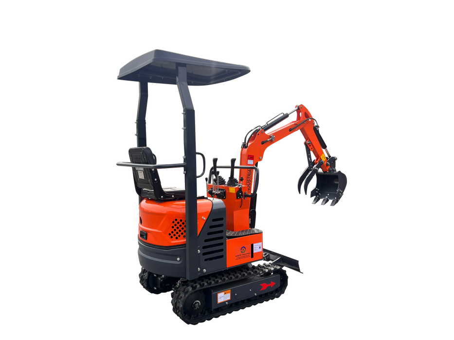 AGT-LH12R 1-Ton 13.5 HP Gasoline Mini Excavator with RATO Engine