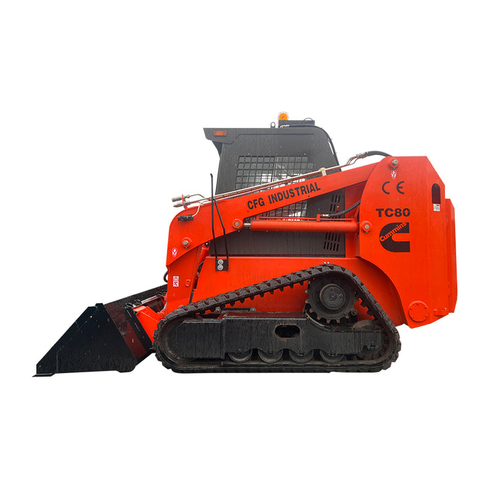 AGT-TC80 4.5-Ton 74.8 HP Skid Steer with Cummings Diesel Engine