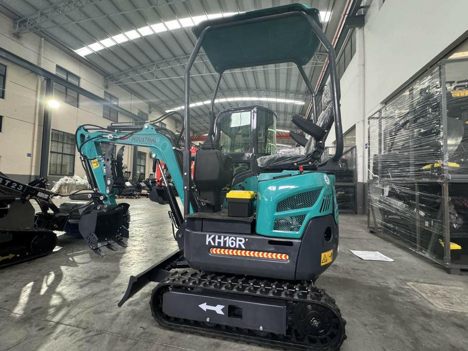 1 Ton, RATO Mini Small Excavator w/ Hydraulic Thumb | AGT-KH16R