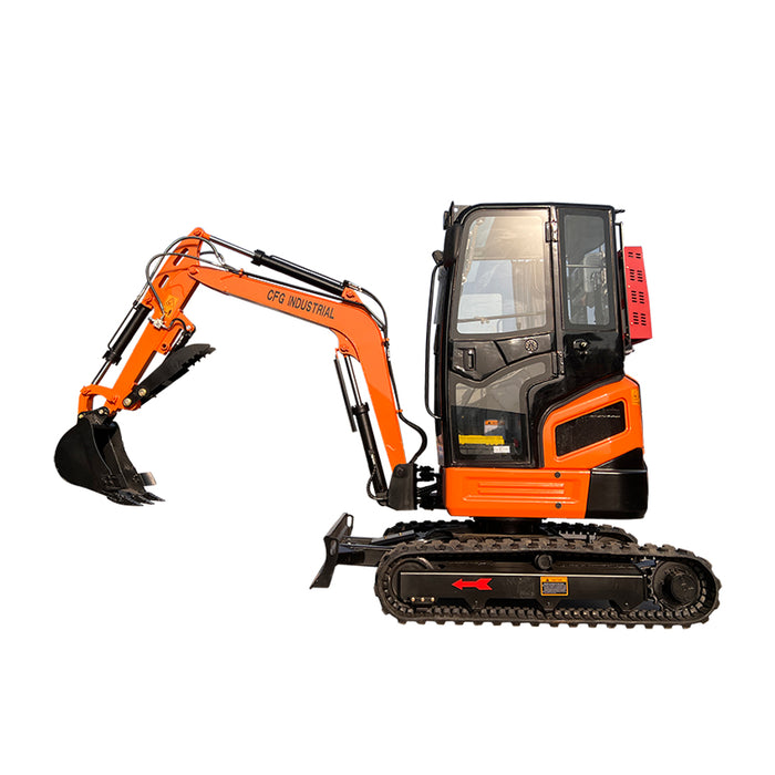 AGT-NTB45U 3-Ton 13.5 HP Mini Excavator with Hydraulic Thumb, and Yanmar Diesel Engine | Pre-Sale Available April 30