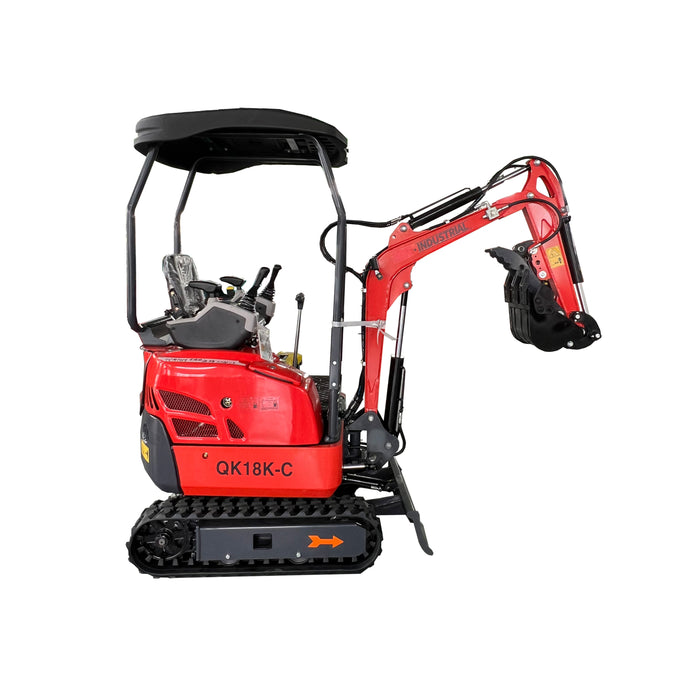 AGT-KH18K-C 1-Ton Mini Excavator with Side Swing and Pilot System