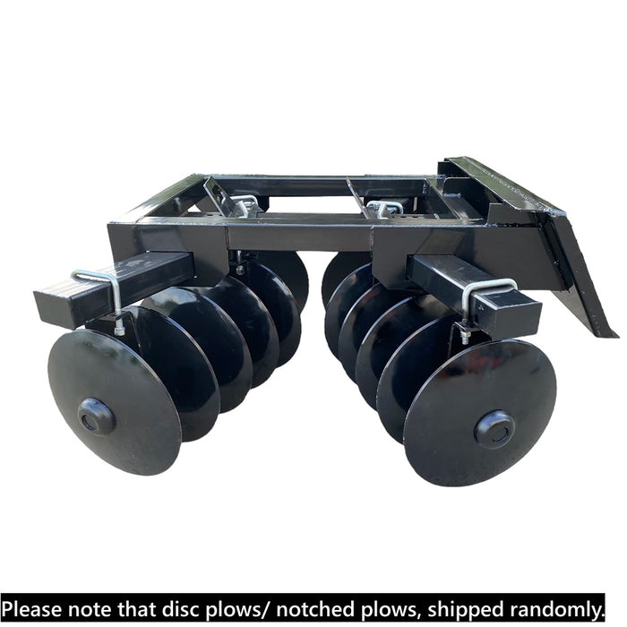 63" Skid Steer Disc Harrow -18" Diameter Dotched Discs | AGT-SSDH-5