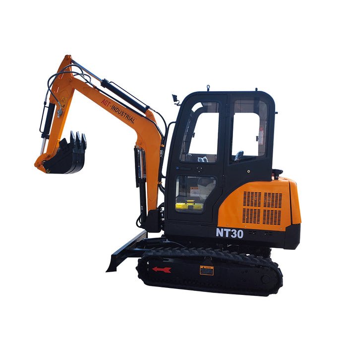 AGT-NT30 3-Ton Mini Excavator Diesel CE/EPA Free Shipping PreSale 4.30