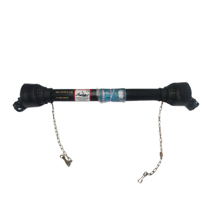 PTO Shaft, 1-3/8", Series 4 , 6 Spline, 27.55"-33.46"