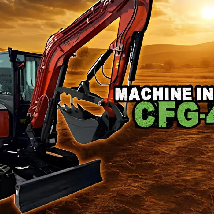 Machine in Action: CFG-40UF Mini Excavator