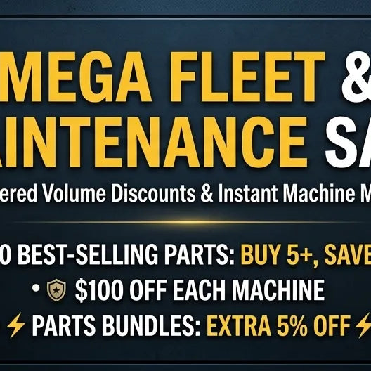 Mega Fleet & Maintenance Sale: Unlock Multi-Tier Savings on Top Machinery, Essential Parts, and Bundles