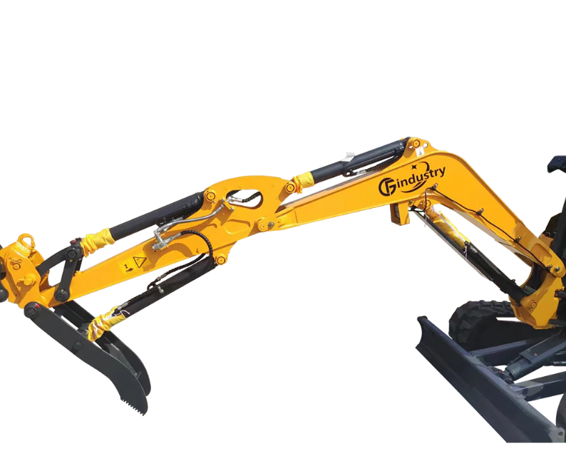 2.8 TON, YANMAR DIESEL ENGINE MINI EXCAVATOR WITH HYDRAULIC THUMBI CFG- STE35SR