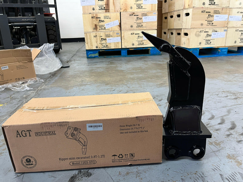 Ripper Attachment for 1-2 Ton Mini Excavators | AGT-12EX-STQ