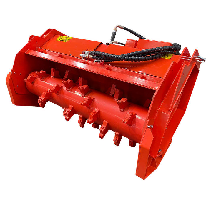 81'' Skid Steer Forestry Drum Mulcher, 30-52 GPM| AGT-SSFM81