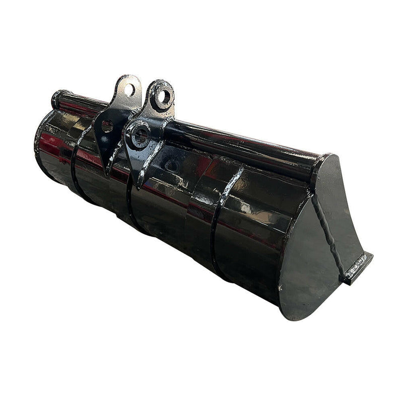 32"  Toothless Bucket For 1-2ton Mini Excavators | 12EX-WD32B