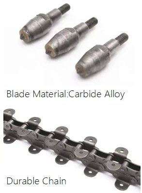 6.5hp Gasoline Walk Behind Trencher | AGT-TCR650