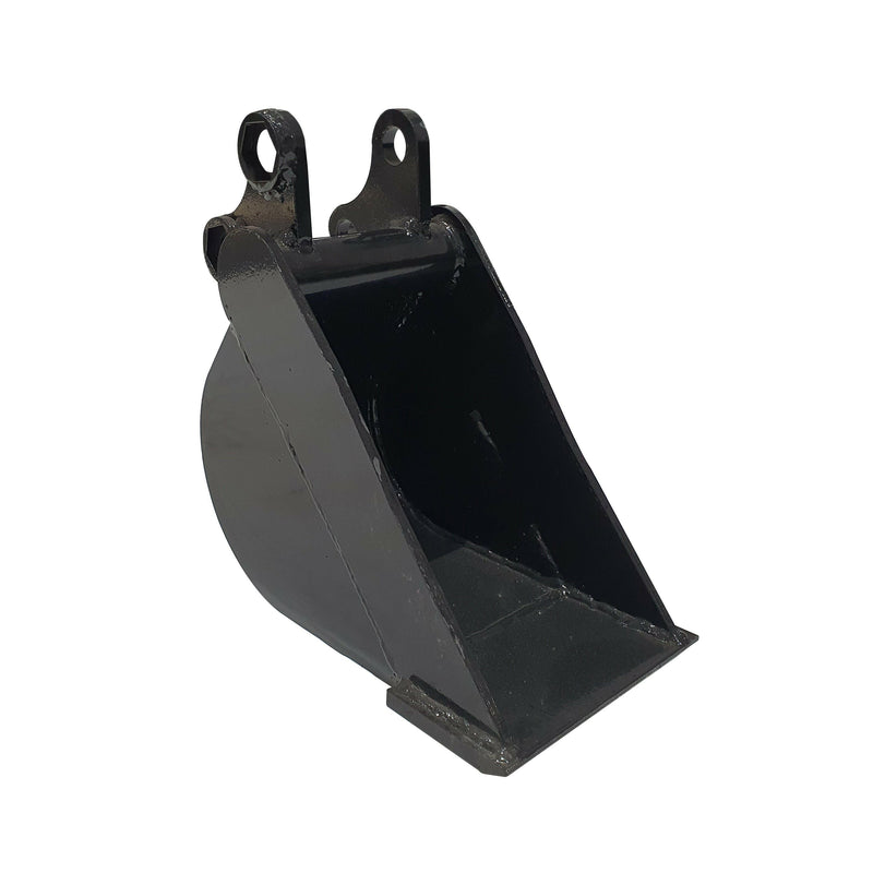 8" Toothless Bucket for 1-Ton & 2-Ton Mini Excavator | AGT-12EX-WD08B
