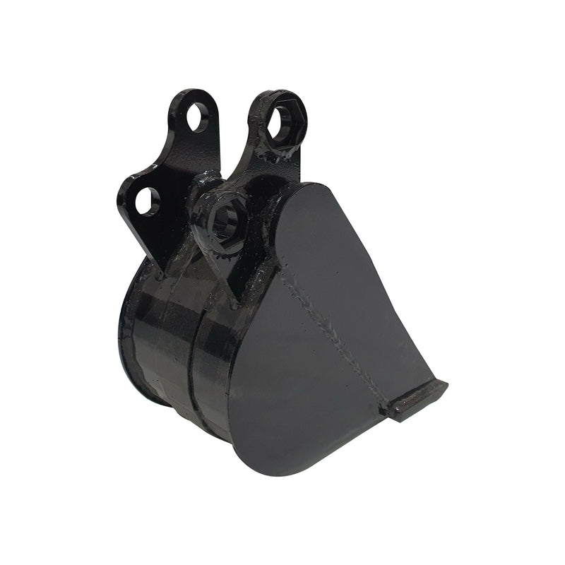 8" Toothless Bucket for 1-Ton & 2-Ton Mini Excavator | AGT-12EX-WD08B
