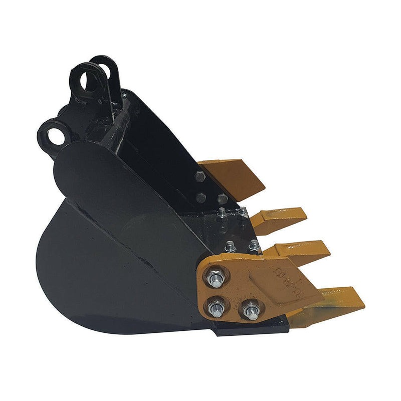 16" Bucket with teeth for AGT Mini Excavators | AGT-12EX-WD16