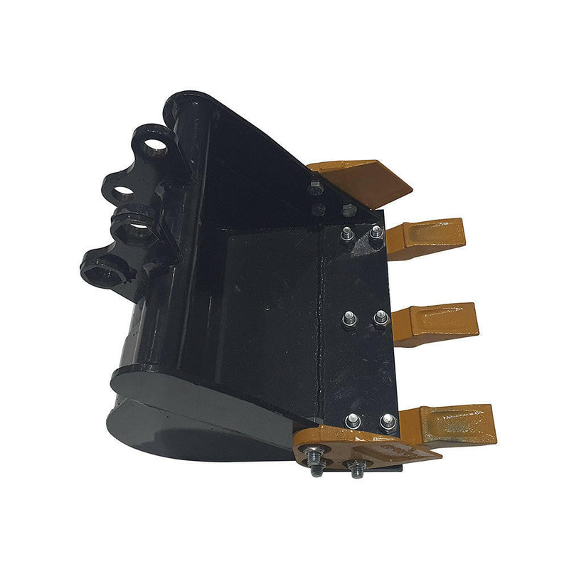 16" Bucket with teeth for AGT Mini Excavators | AGT-12EX-WD16