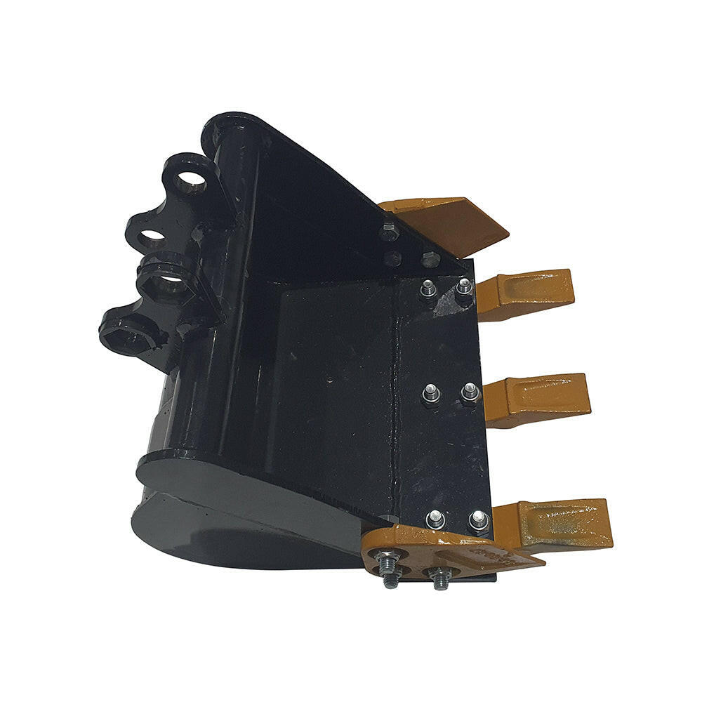 16" Bucket with teeth for AGT Mini Excavators | AGT-12EX-WD16