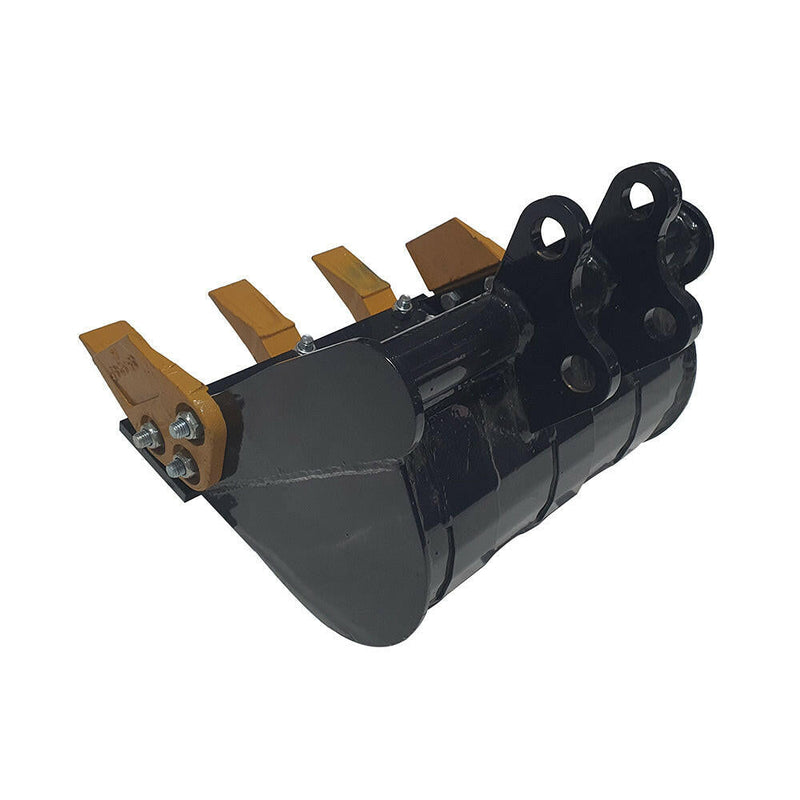 16" Bucket with teeth for AGT Mini Excavators | AGT-12EX-WD16