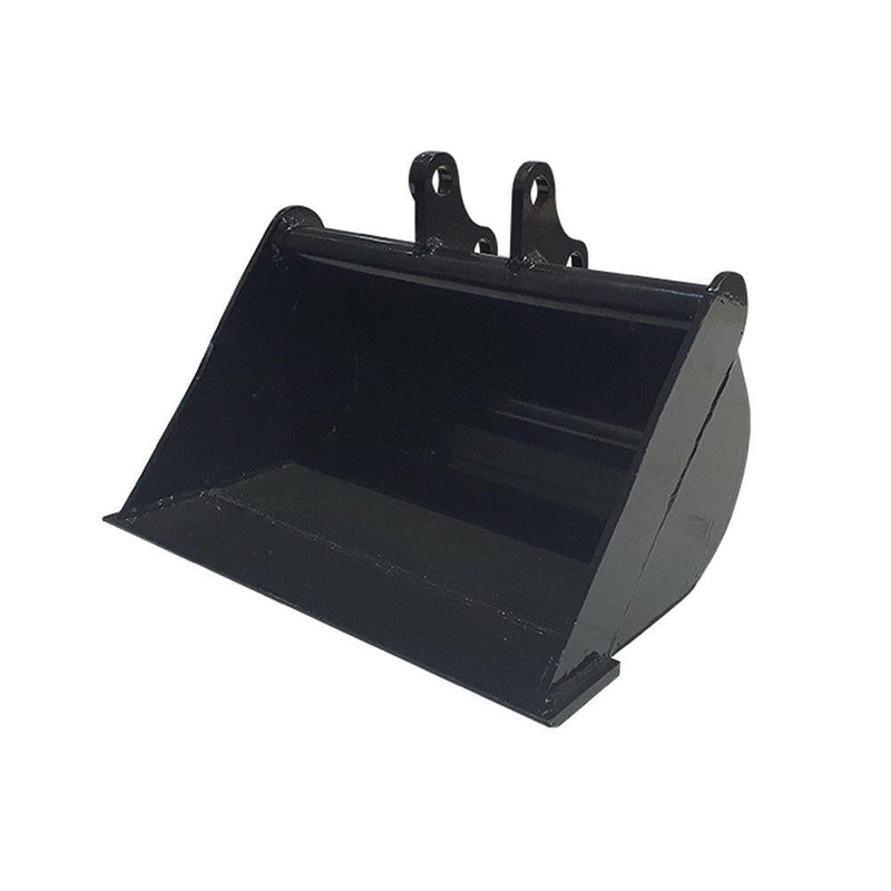 24" Toothless Bucket for 1-Ton 2-Ton Mini Excavator without teeth | AGT-12EX-WD24B