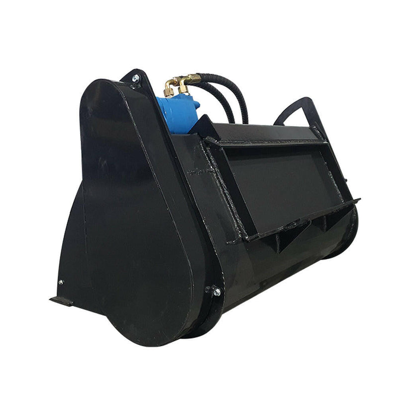 40" Concrete Cement Mixer Bucket Attachment for Mini Skid Steer | AGT-M-BKM