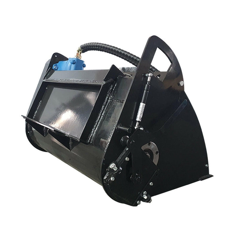 40" Concrete Cement Mixer Bucket Attachment for Mini Skid Steer | AGT-M-BKM