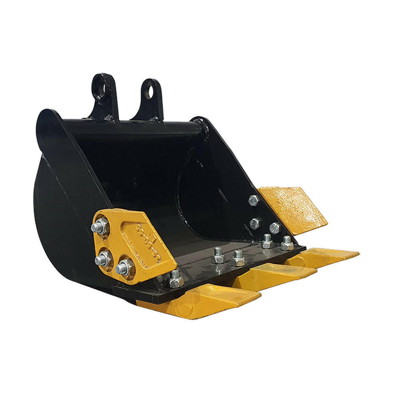 24" Bucket With Teeth For 1 Ton 2 Ton Mini Excavator | AGT-12EX-WD24