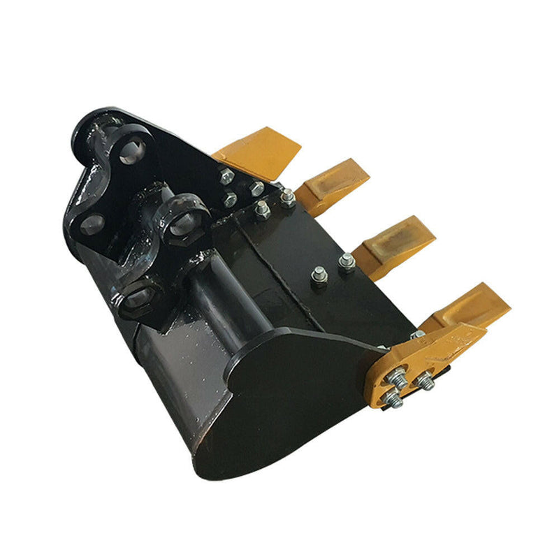 24" Bucket With Teeth For 1 Ton 2 Ton Mini Excavator | AGT-12EX-WD24