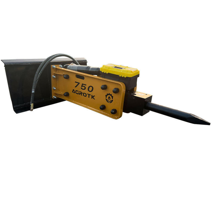 Skid Steer 750 Hydraulic Concrete Breaker For Sale | AGT-SSHH-750A