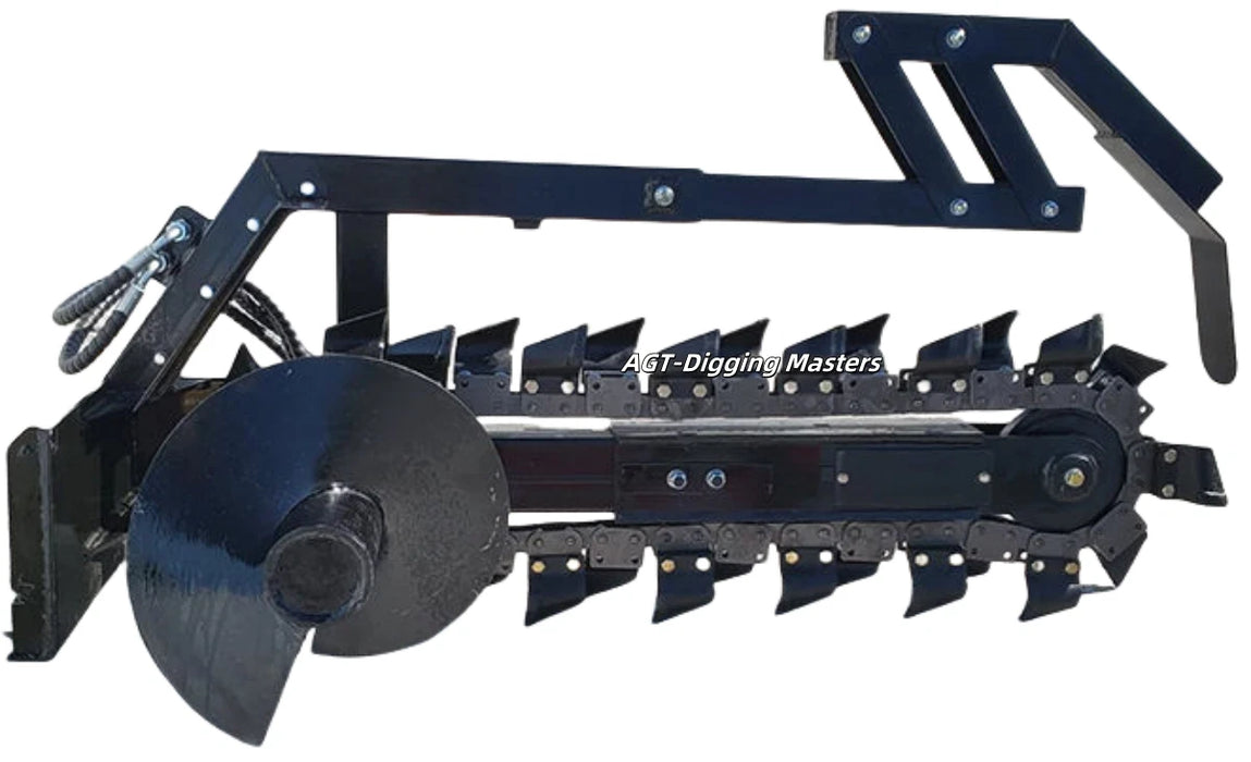 AGT MINI SKID STEER TRENCHER ATTACHMENT FOR LRT23 LBT23 KBT23 LOADER