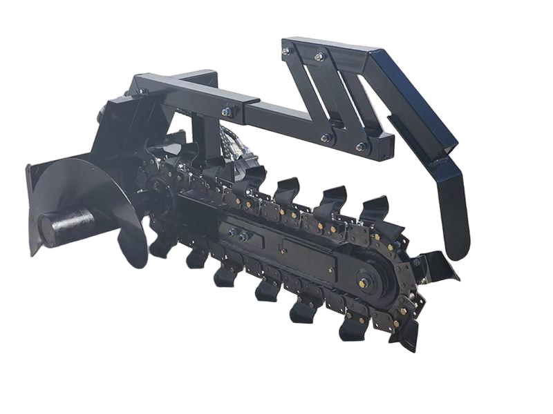 AGT MINI SKID STEER TRENCHER ATTACHMENT FOR LRT23 LBT23 KBT23 LOADER