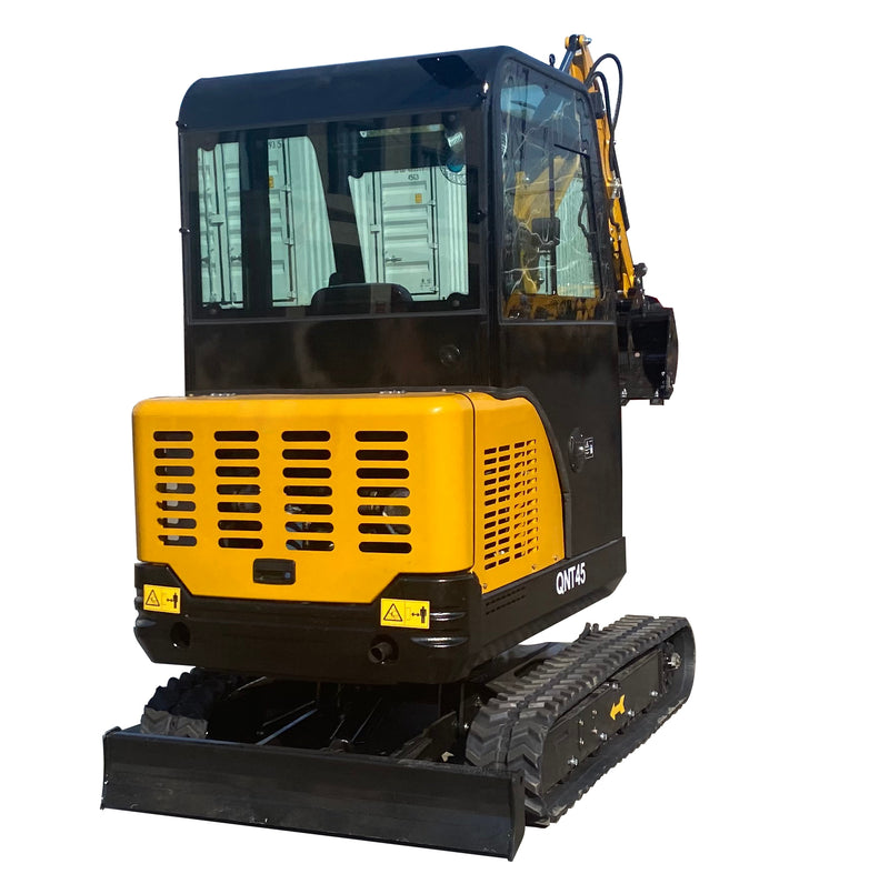 PILOT SYSTEM  Mini Excavator Digger with Wider Cab Kubota Engine EPA| AGT QNT45