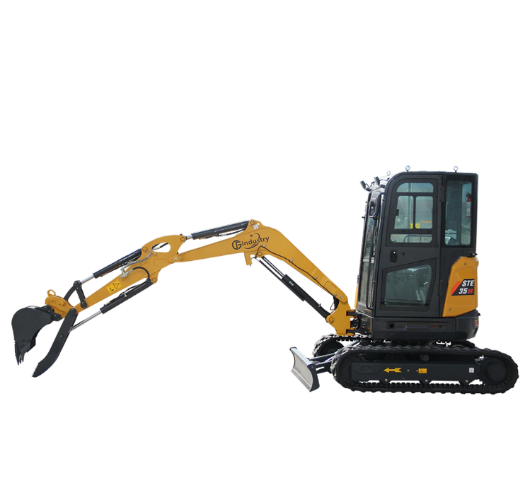 2.8 TON, YANMAR DIESEL ENGINE MINI EXCAVATOR WITH HYDRAULIC THUMBI CFG- STE35SR
