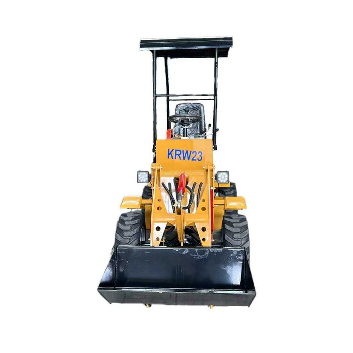 AGT Mini Skid Compact Track Loader Wheeled 24HP RATO Gasoline Engine USA Stock-KRW23