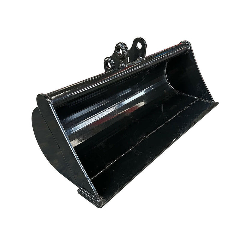 32"  Toothless Bucket For 1-2ton Mini Excavators | 12EX-WD32B