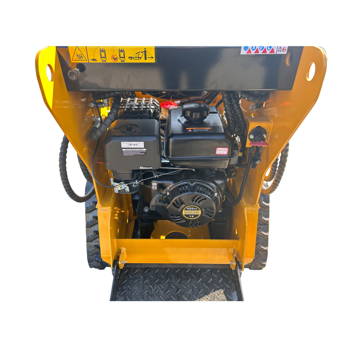 AGT 0.7 Ton, RATO Engine 13.5HP Stand-On Skid Steer Track Loader Crawler | AGT-MX-MRT14