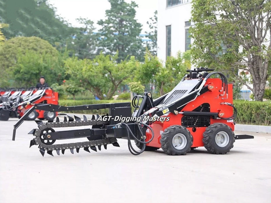 AGT MINI SKID STEER TRENCHER ATTACHMENT FOR LRT23 LBT23 KBT23 LOADER