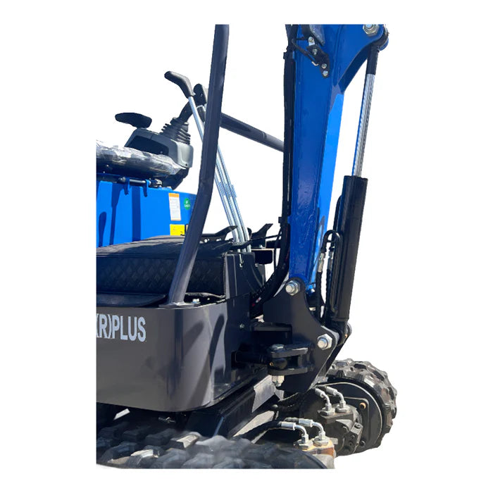 1 Ton, Fuel Injection Engine Mini Excavator w/ Side Swing Boom and Pilot Control | MX12-CRPLUS