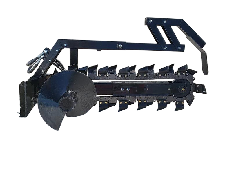 AGT MINI SKID STEER TRENCHER ATTACHMENT FOR LRT23 LBT23 KBT23 LOADER