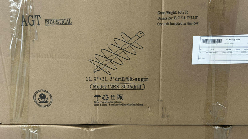 12 Inch Bit for Mini Excavator | 12EX-300Adrill