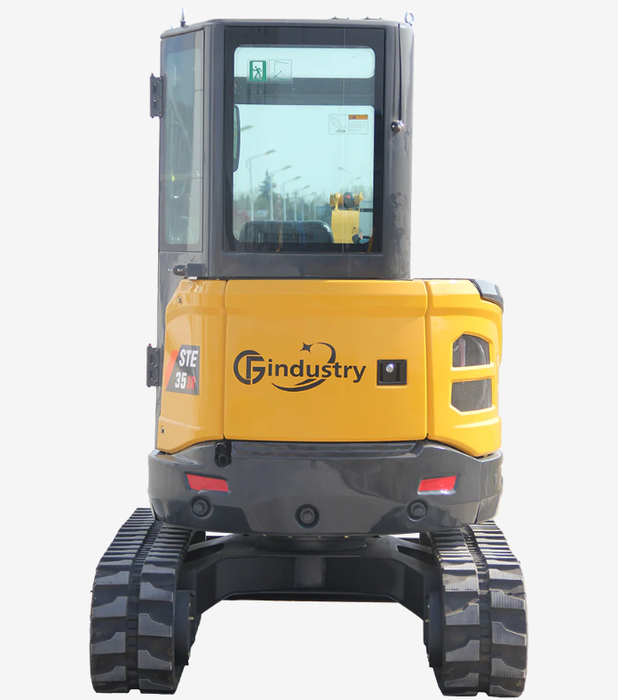 2.8 TON, YANMAR DIESEL ENGINE MINI EXCAVATOR WITH HYDRAULIC THUMBI CFG- STE35SR