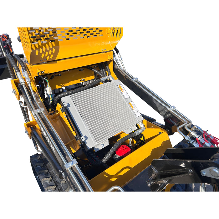 AGT 0.7 Ton, RATO Engine 13.5HP Stand-On Skid Steer Track Loader Crawler | AGT-MX-MRT14
