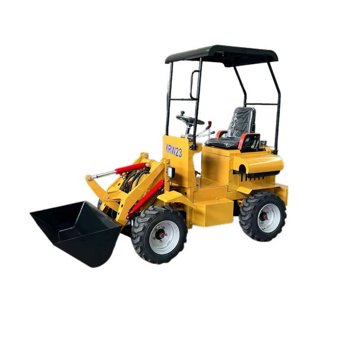 AGT Mini Skid Compact Track Loader Wheeled 24HP RATO Gasoline Engine USA Stock-KRW23