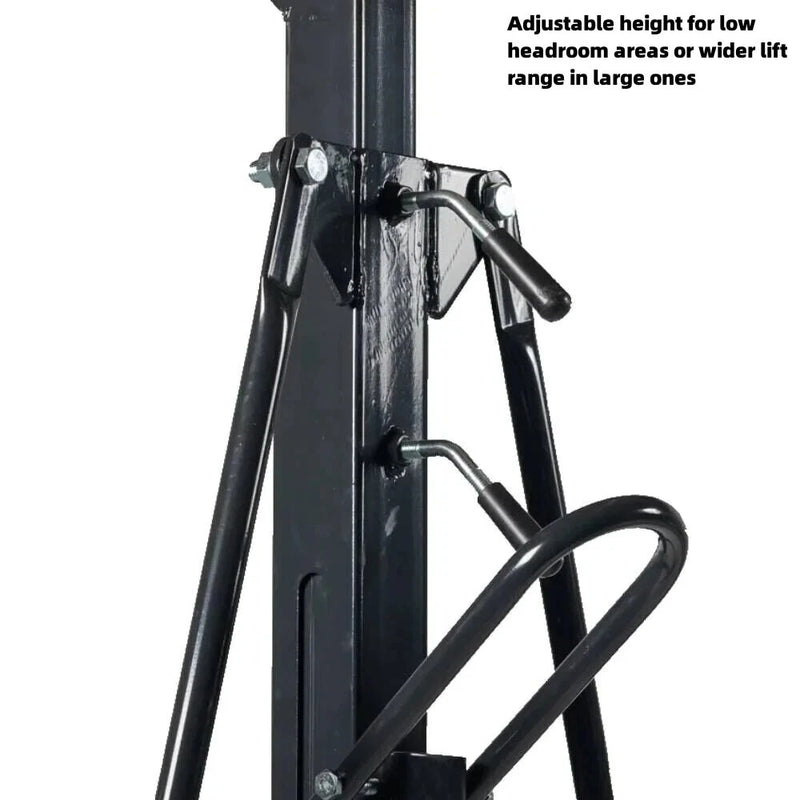 Agrotk 0.5 Ton Adjustable Steel Gantry Crane Portable Shop Lift Hoist | AGT-ASGC-1000