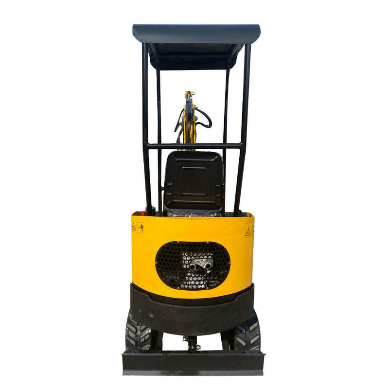 AGT 1 Ton Mini Excavator w/ B&S XR2100 13.5HP Engine, 65" Dig Depth, Compact Design | AGT-H12