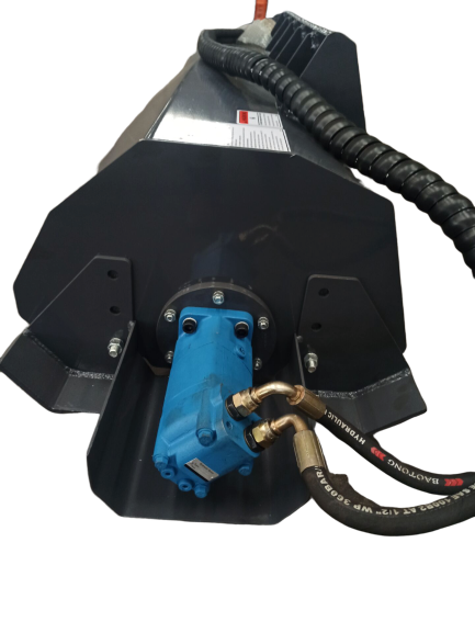 72 Skid Steer Hydraulic Tiller, 32Pcs Blade For Sale | AGT-ECSSTR072