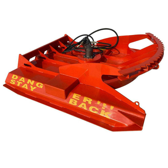 72 '' Heavy Duty Skid Steer Brush Cutter, 3 Blade | AGT-HDRC72