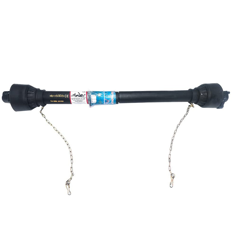 Tractor PTO Shaft, 1-3/8", Series 4, 6 Spline, 51.18-68.19" | AGT-T4-1300HP