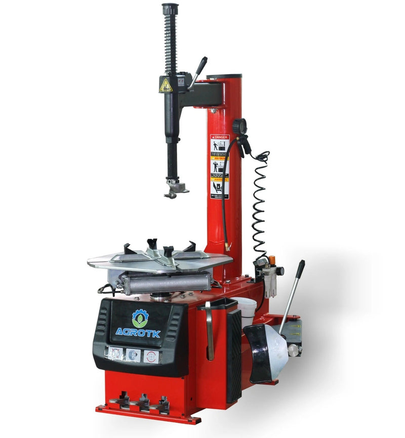 12"-24" & 2 HP Tire Changer Wheel Changer for Skid Steer with Rim Clamping Capacity | AGT-TC24