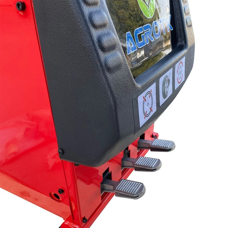 12"-24" & 2 HP Tire Changer Wheel Changer for Skid Steer with Rim Clamping Capacity | AGT-TC24